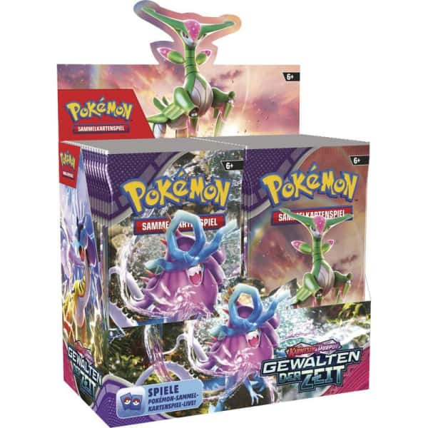 Karmesin & Purpur: "Gewalten der Zeit" - Booster Display (36 Booster)