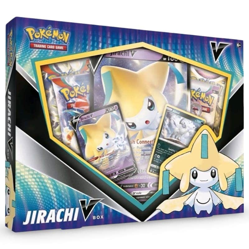 Karmesin & Purpur Produkte: Jirachi V Box (4 Booster)