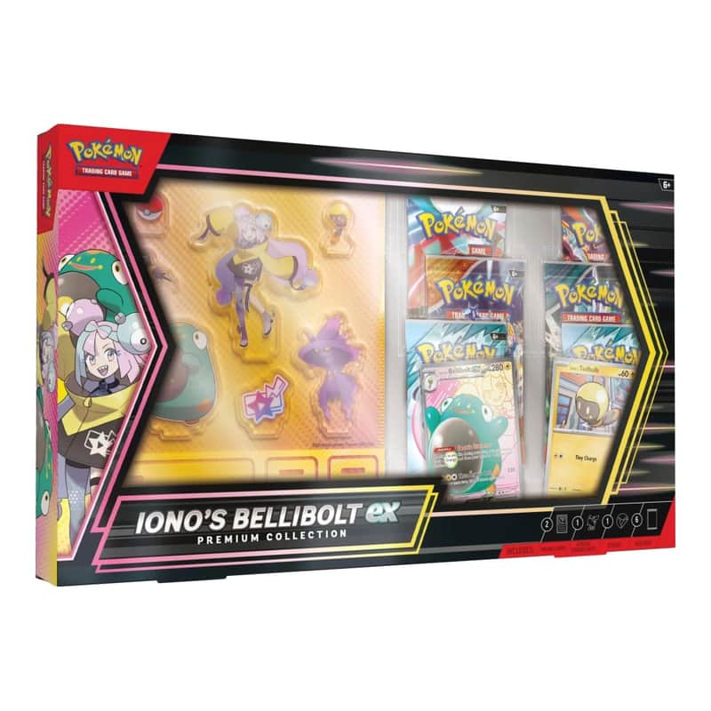 Scarlet & Violet Products: Iono's Bellibolt ex Premium Collection (6 Booster)