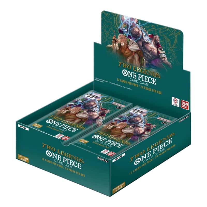 OP08 - Two Legends Booster Box (Englisch, 24 Booster)