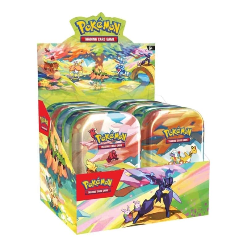 Scarlet & Violet Products: "Vibrant Paldea" - Mini Tin Display (20 Booster / 10 Tin Boxes)
