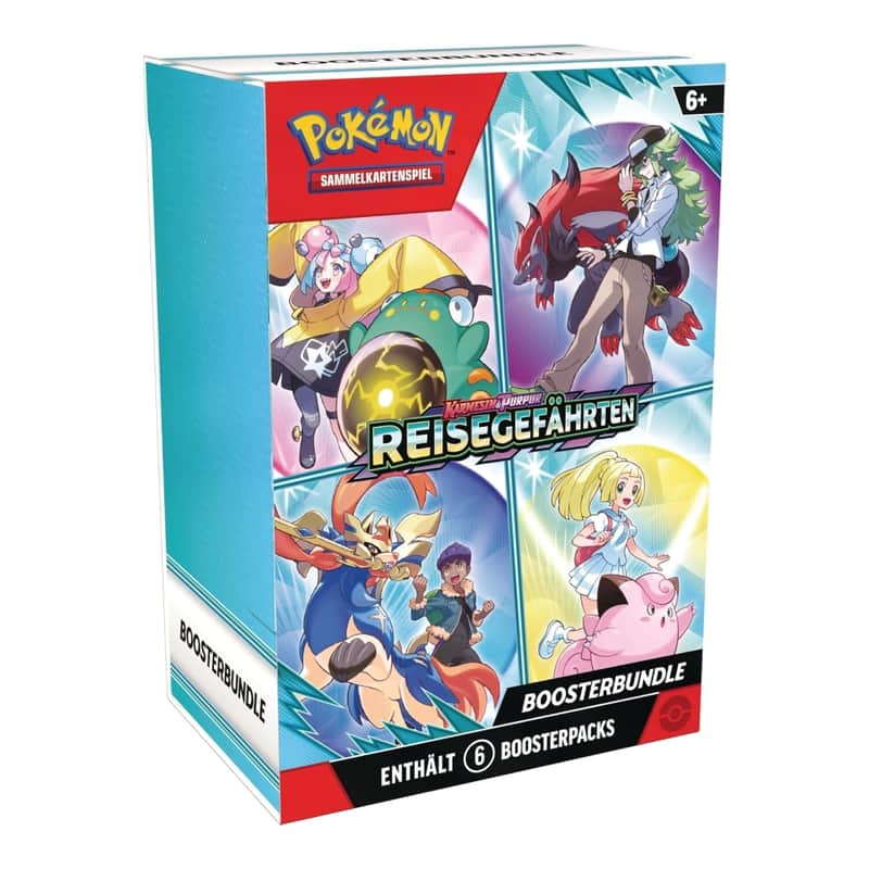 Karmesin & Purpur: "Reisegefährten" - Boosterbundle (6 Booster)
