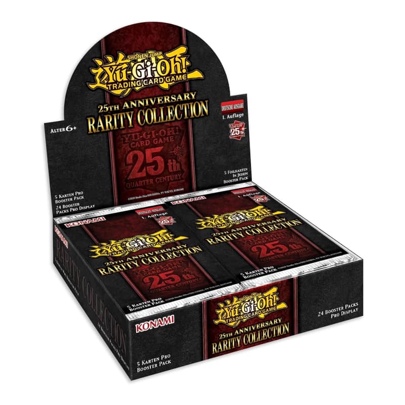 25th Anniversary Rarity Collection Display (Deutsch, 24 Booster)