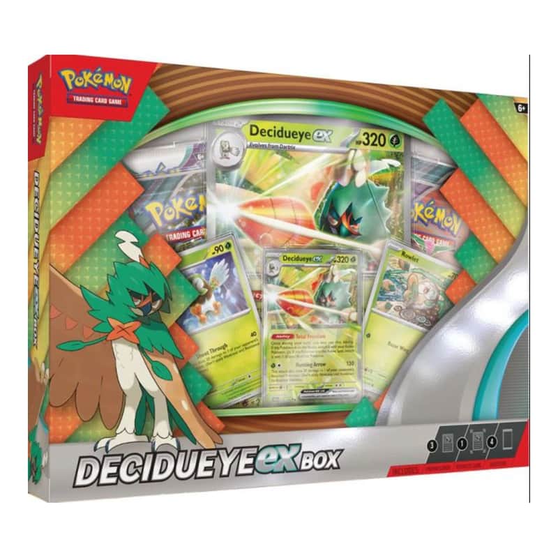 Scarlet & Violet Products: Decidueye ex Box (4 Booster)