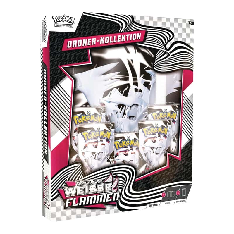 Karmesin & Purpur: "Weiße Flammen" - Binder Kollektion (5 Booster)