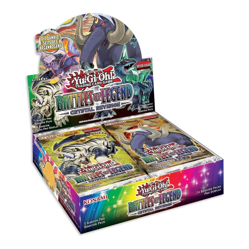 Battles of Legend: Crystal Revenge Display (Deutsch, 24 Booster)