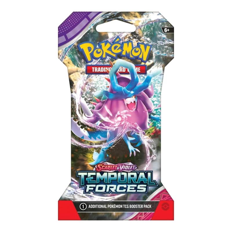 Scarlet & Violet: "Temporal Forces" - Sleeved Booster (1 Booster)